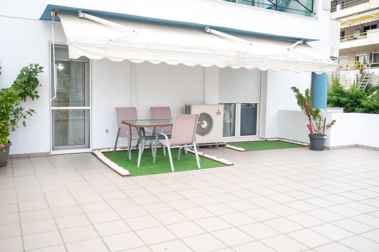 La Dns Apartment Kavala Bagian luar foto